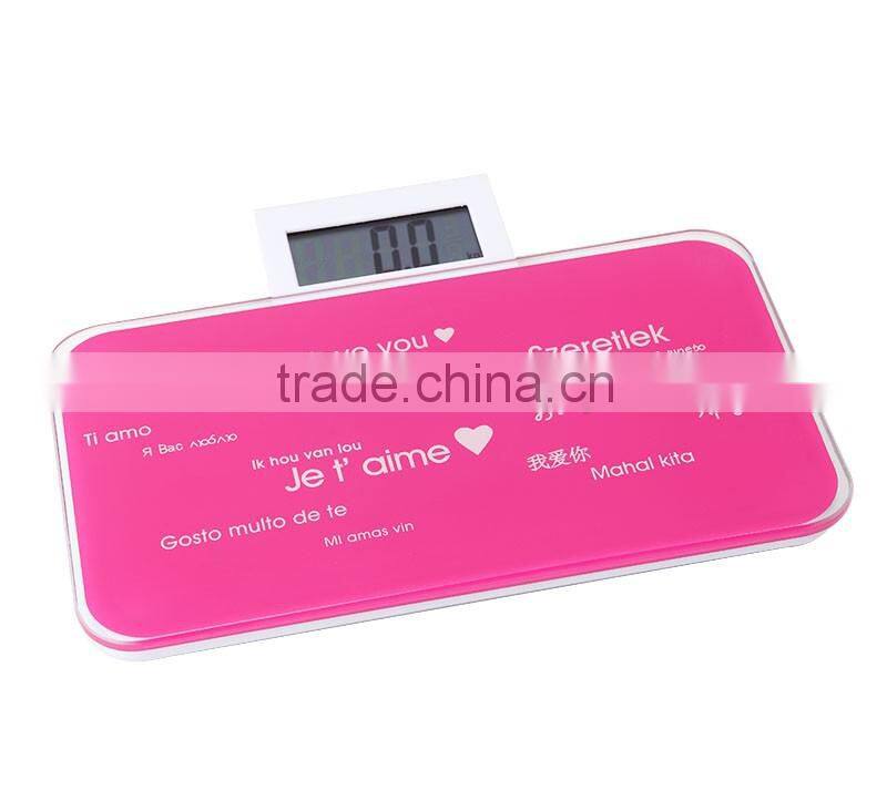 180KG/396 LB Precision mini bathroom body scale promotion mini scale VBS110B-05