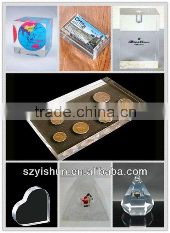 Customization acrylic paperweight paperweight acrylic 3d
