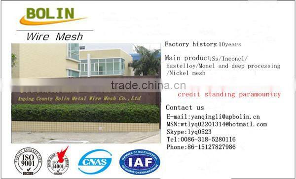 Perforated inconel 600/601/625/718/825 sheet (10years'experience factory)