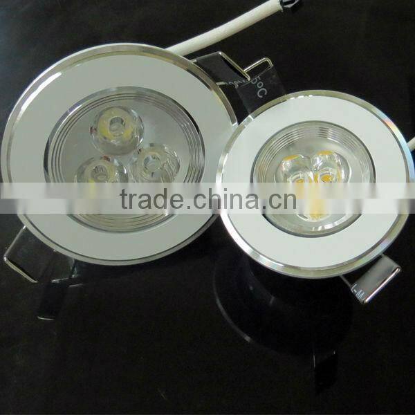 3w led ceiling light lamp with aluminum die casting housing