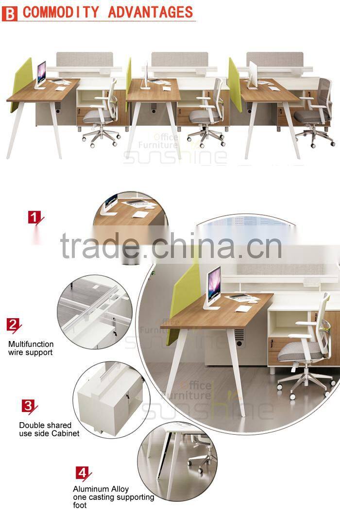 Top Quality Office Furniture 1 Person Screen Staff Workstation ZS-B1515