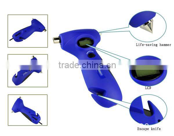 5 in1 Hand held 150psi digital tire pressure gauge for testing car