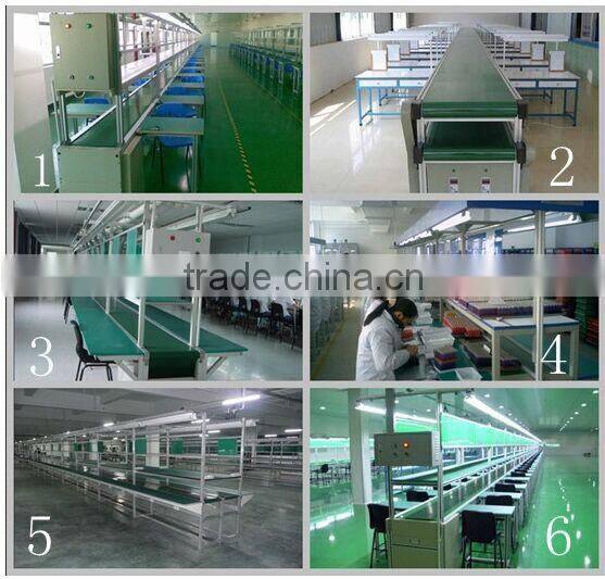 Aluminum Type Speed Adjustable Inclined Movable Conveyor System
