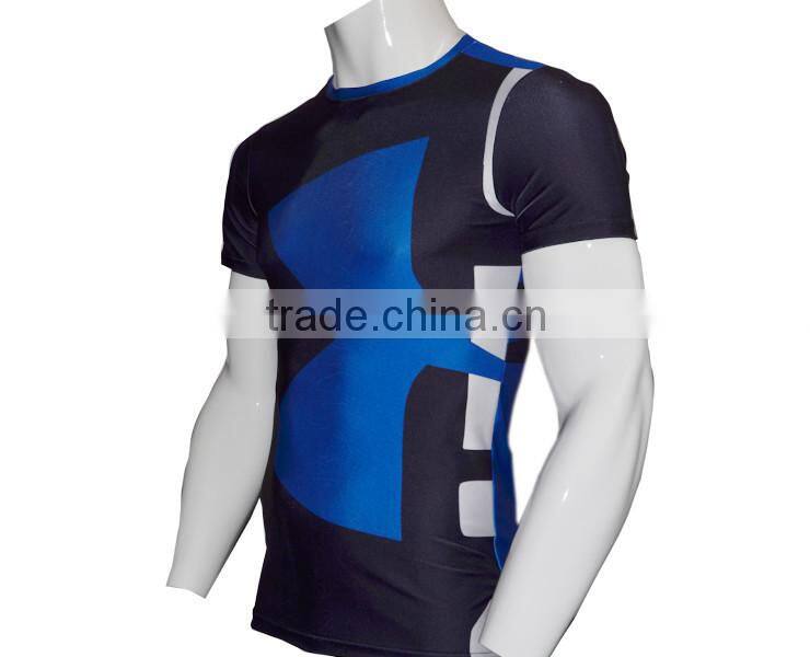 Mens DC Comic Big ande Superhero Compression Shirt Superman Fit Tight Gym Bodybuilding T Shirt