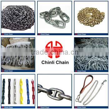 NACM90 Standrd Alloy Chain With Clevis Grab Hook, High Test USA Standard Chain with Hooks