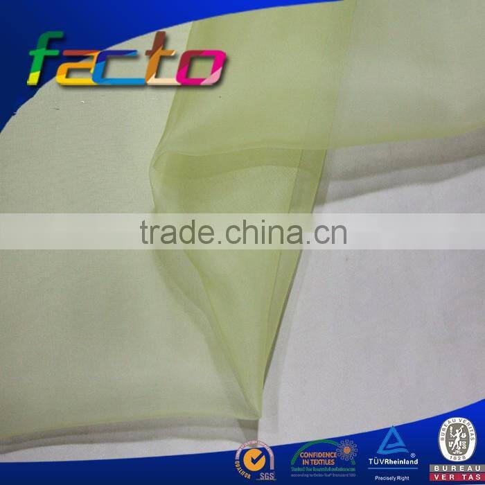 100% Polyester Organza Strip Fabric for Garment