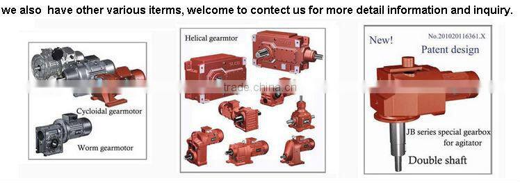 WB series cycloidal Speed reducer