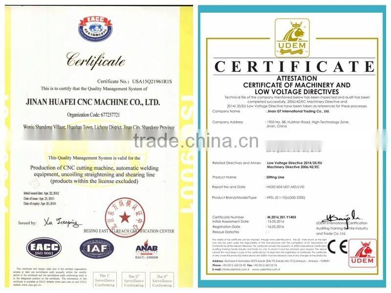 Recoiled coil weight 15000kgs automatic slitting machine