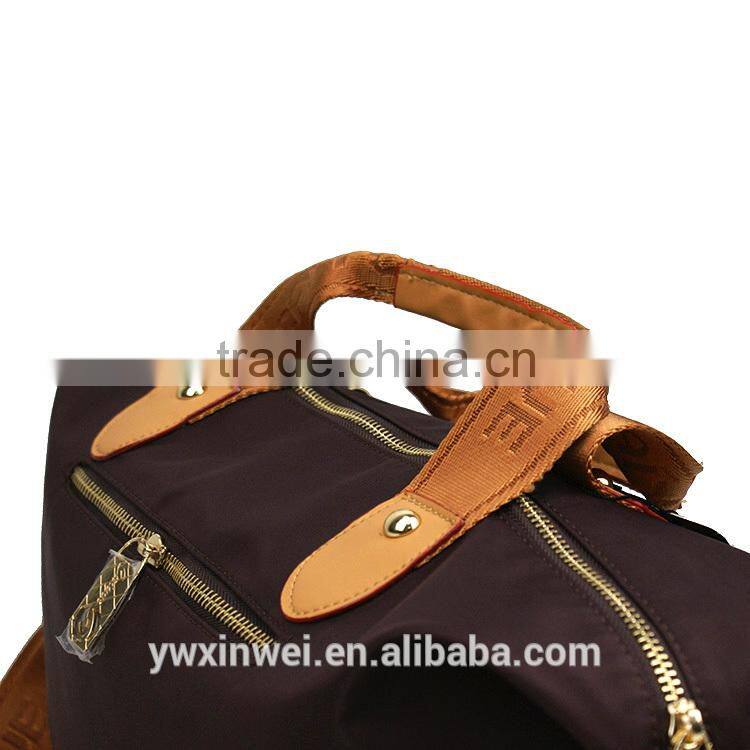 Italy style fashion upscale nylon woman bag, high-end european satchel