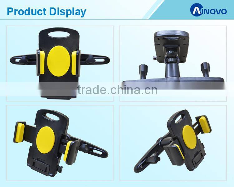 2016 New arrival car seat back holder for ipad/tablet pc car mount holder