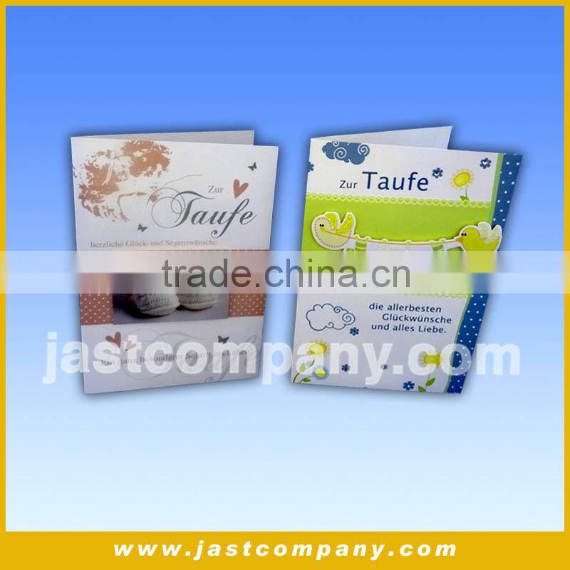 Customized Luxury greeting card, Custom greeting card for gift, custom greeting card