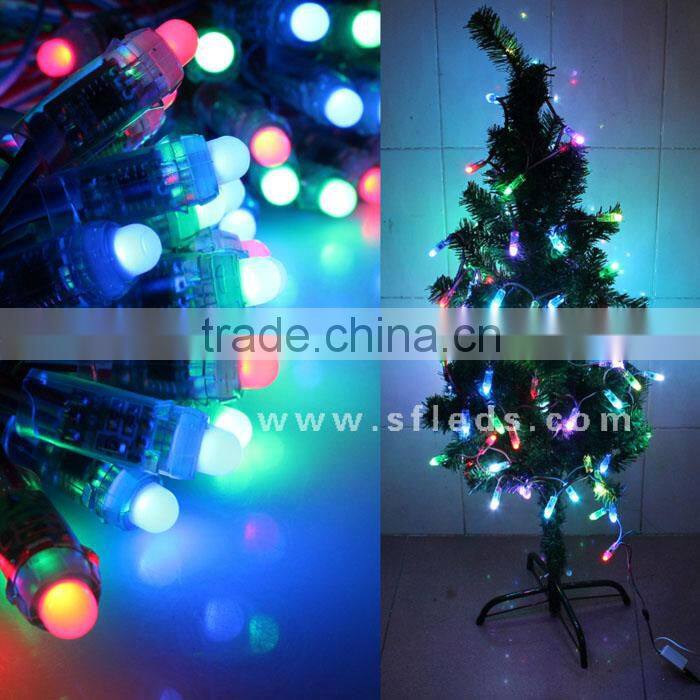 DC12V Bullet Led 12mm Waterproof IP68 WS2811 Pixel Addressable RGB Lighting