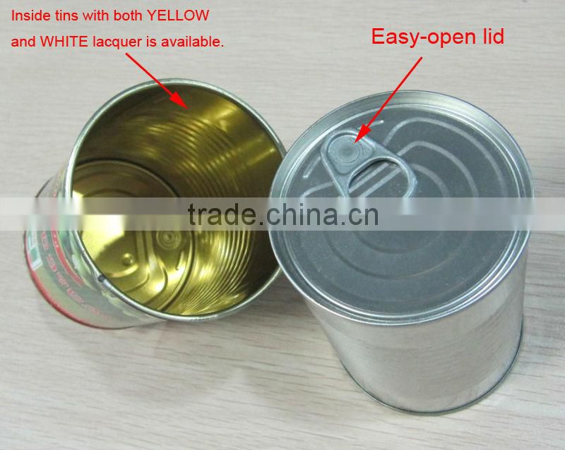 Canned Mixed Vegetable 70% Green Peas 30% Carrot