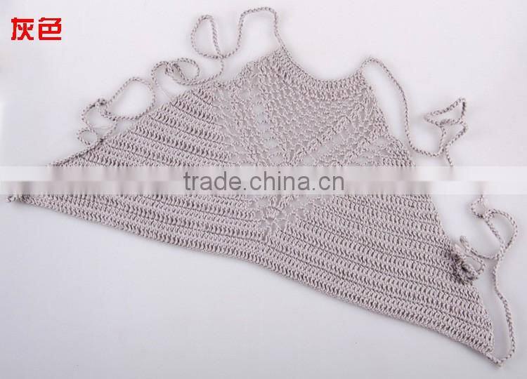 swimwear swimsuit , crochet cotton bikini bra