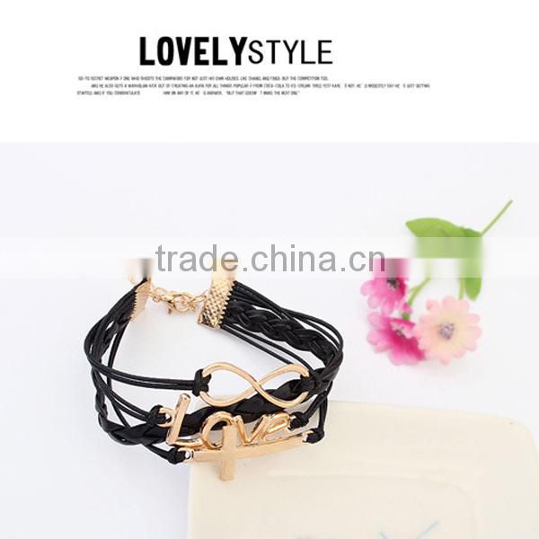 2014 wholesale love couples bracelet