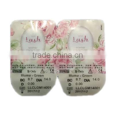 Lush illume monthly luxury cosmetic big eye colour contact lenses