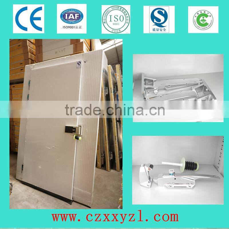Cold room double swing door with pu panel