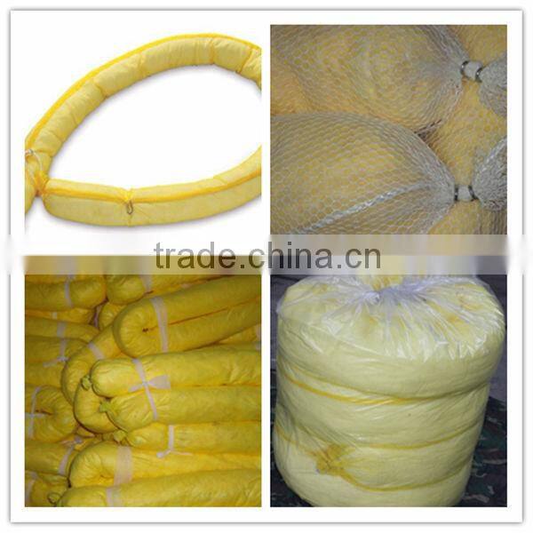 absorbent boom/chemical containment boom