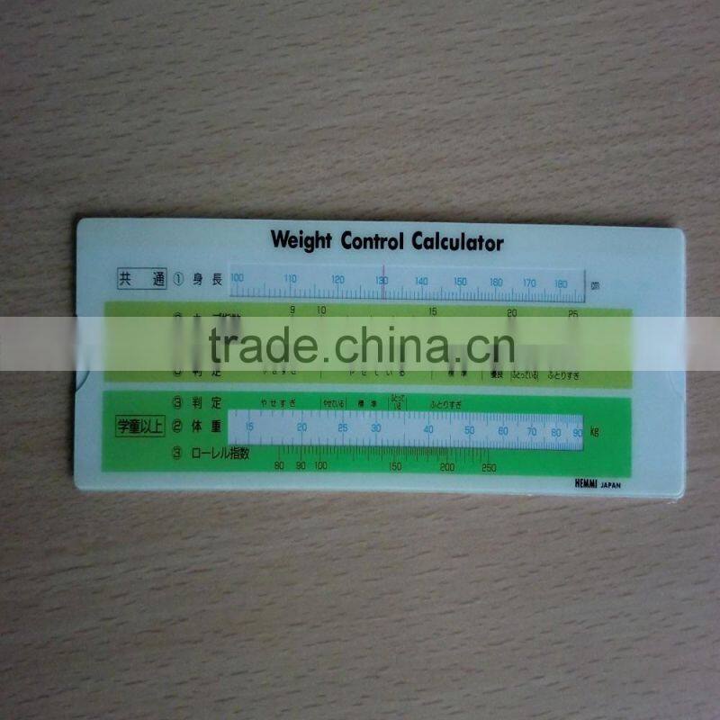 Reliable Japan-made slide rules used as electroplating instrument