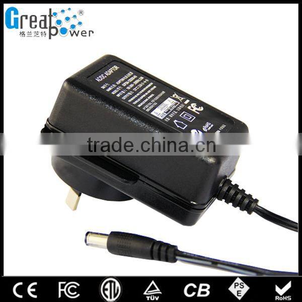 Shenzhen Greatpower 110v-220vac to 14.4v ac dc adapter charger