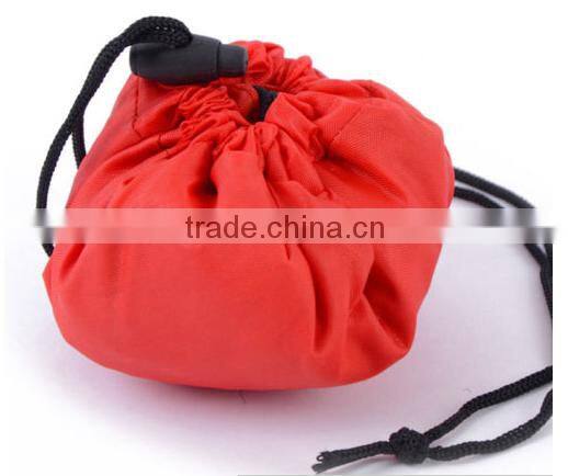 2016 Shopping Bags Unisex Drawstring Backpack Travel Sports Satchel Folding Totes Bag