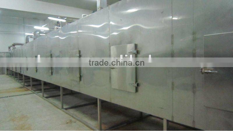Continuous belt dryer