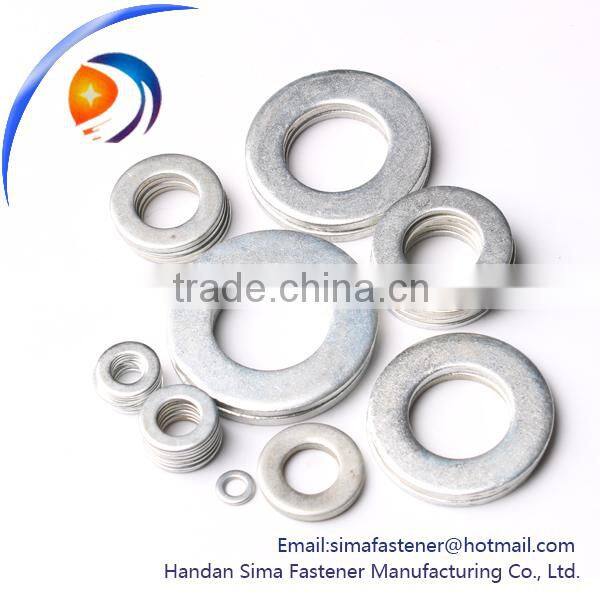 Flat washer / zinc plated DIN 9012 flat washer/forged steel washers