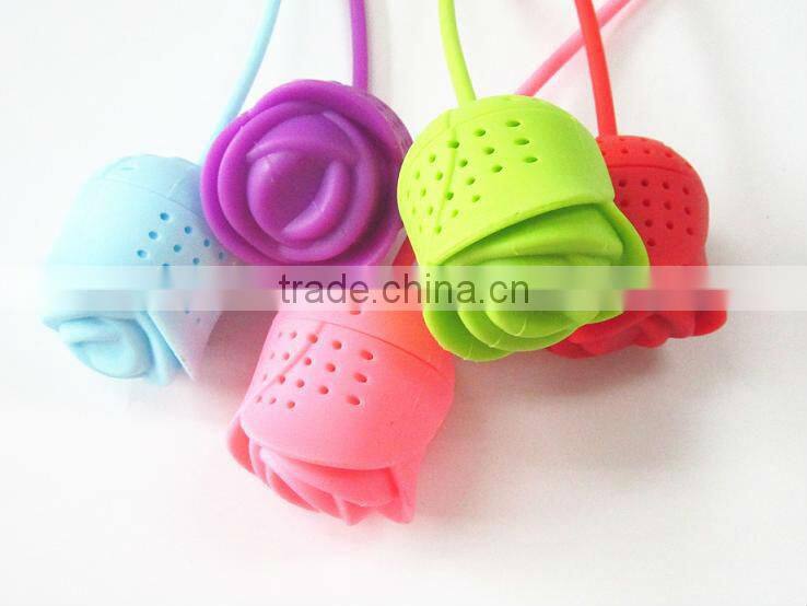 Top grade hot-sale silicone tea ball infuser wholesale