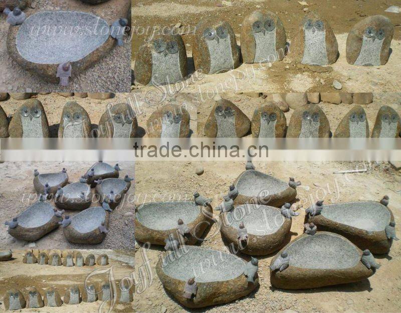 Natural Stone Owls