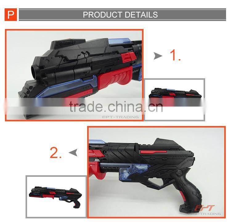 Electric air soft bullet gun toys with sound & light for kids