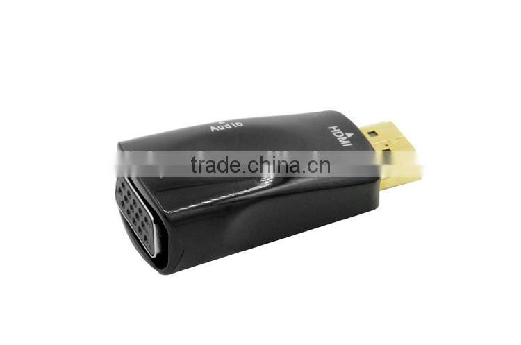 LINK-MI LM-HV05 Mini High Quality HDMI to VGA + Audio Converter