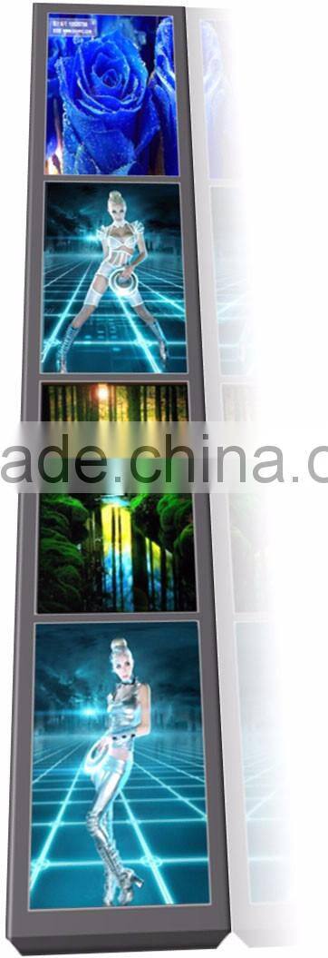 Shelf POP Video Strip display 10 inch LCD advertising video bar