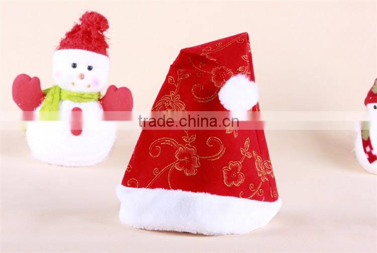 Best seller unique design christmas decoration yiwu Snowflake Christmas hats ideas with good prices