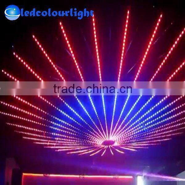 Indoor&outdoor DC12V 15mm width DMX RGB flexible strip light