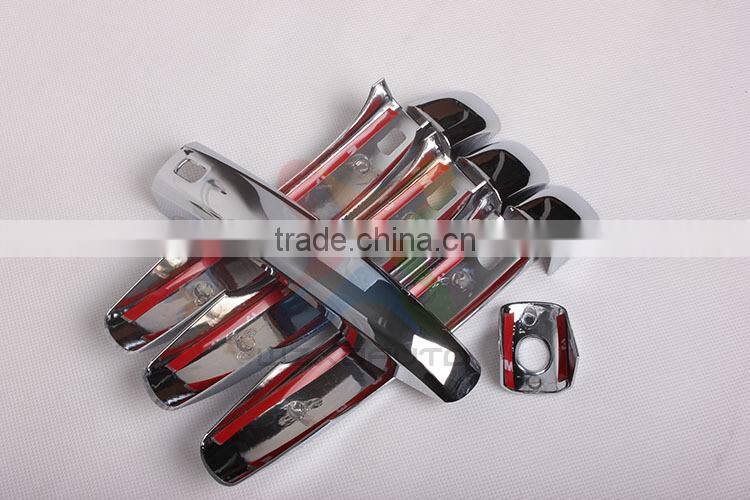 Chrome Door Handle Handles Cover Trim HANDLE COVER FOR Q5 CAR 2010-2013 2010 2013
