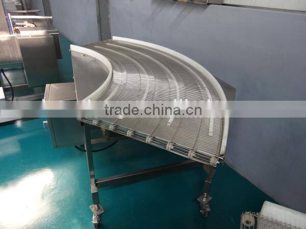 90 degree curve belt conveyor
