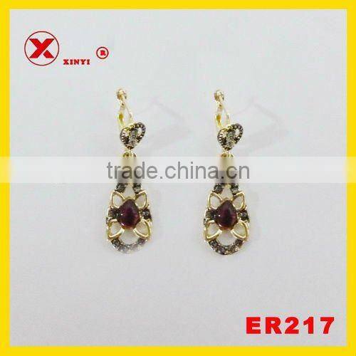 14k 10k gold alloy fancy stud earring jewelry