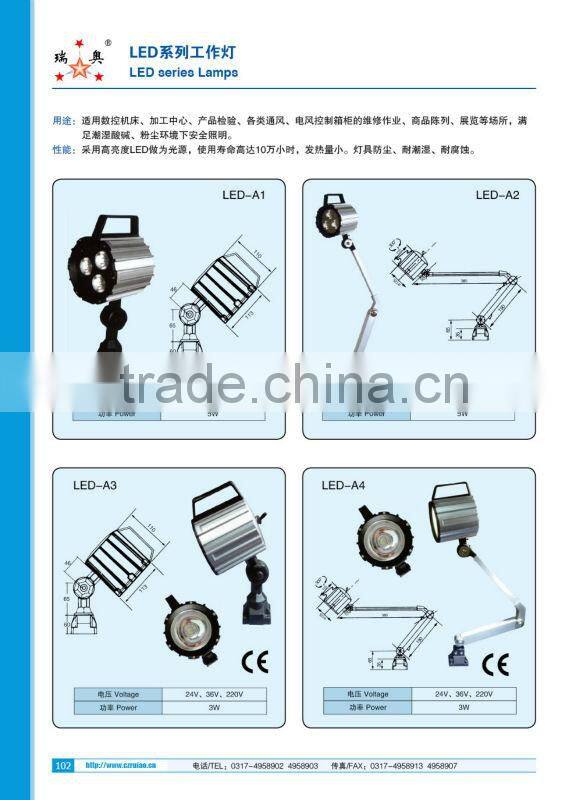 RUIAO CNC LED 7w superior quality work light