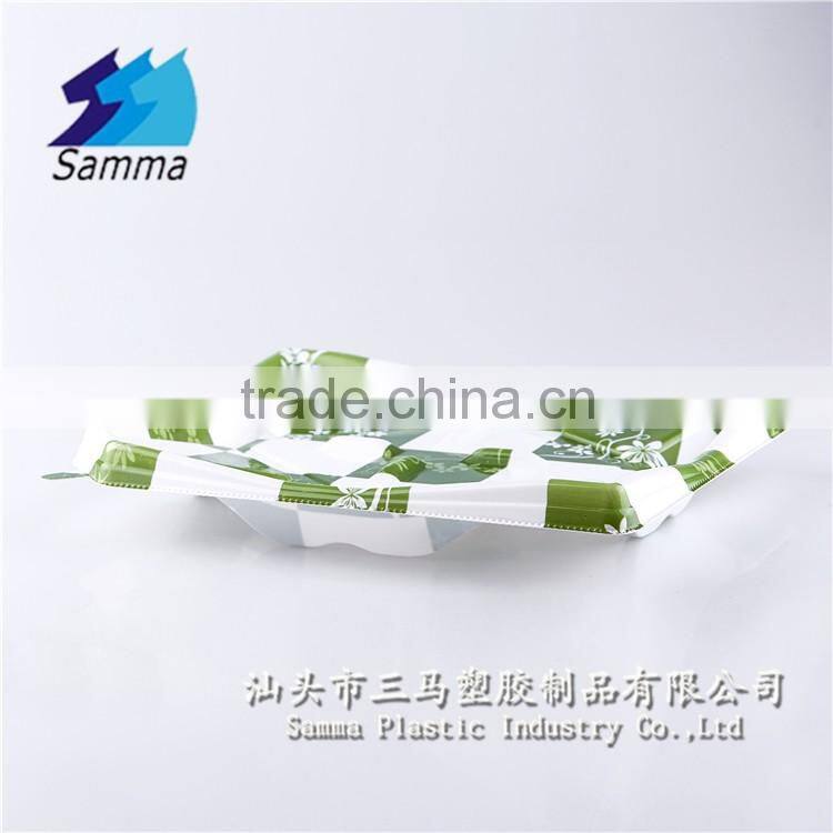 KW-0014FG-GN Plastic sushi containers for food