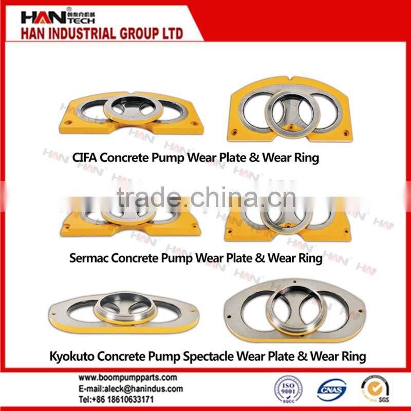 Putzmeister concrete pump wear plate and cutting ring 251031006