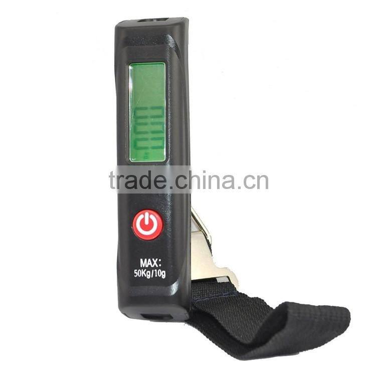 High quality portable mini digital hanging luggage scale weighing hand scale 50kg/10g