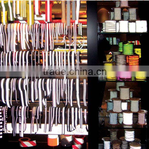 high visibility reflective polyester webbing