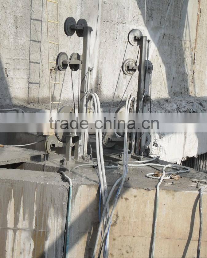 Professional Hydraulic Diamond Wire saw machine for reinforced concrete cutting