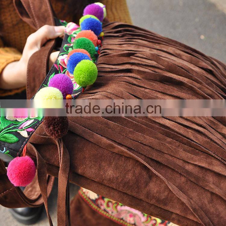 Hot sale women messenger bags cotton handbags high quality women embroidery & Ethnic style bag Vintage