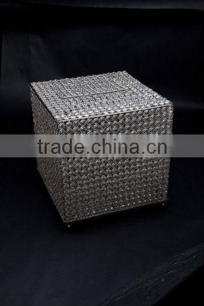 CT93 new hot sale wedding crystal direct box save money for wedding decoration