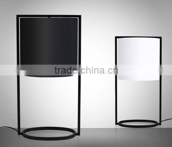 Round table lamp for living room With Fabric Shade UL CUL ETL CE SAA