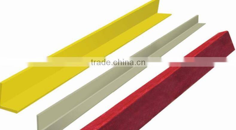 Low price fiberglass reinforced u shaped plastic profile china supplier