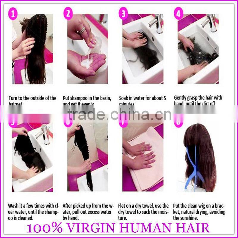 2016 New style human hair wavy cheap remy u part wigs for black women virgin brazilian u part lace wig