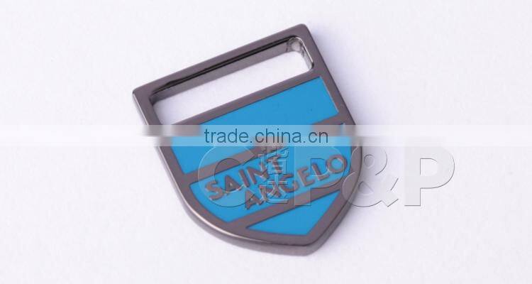 The finest technology brand garment accessory metal fashion plate