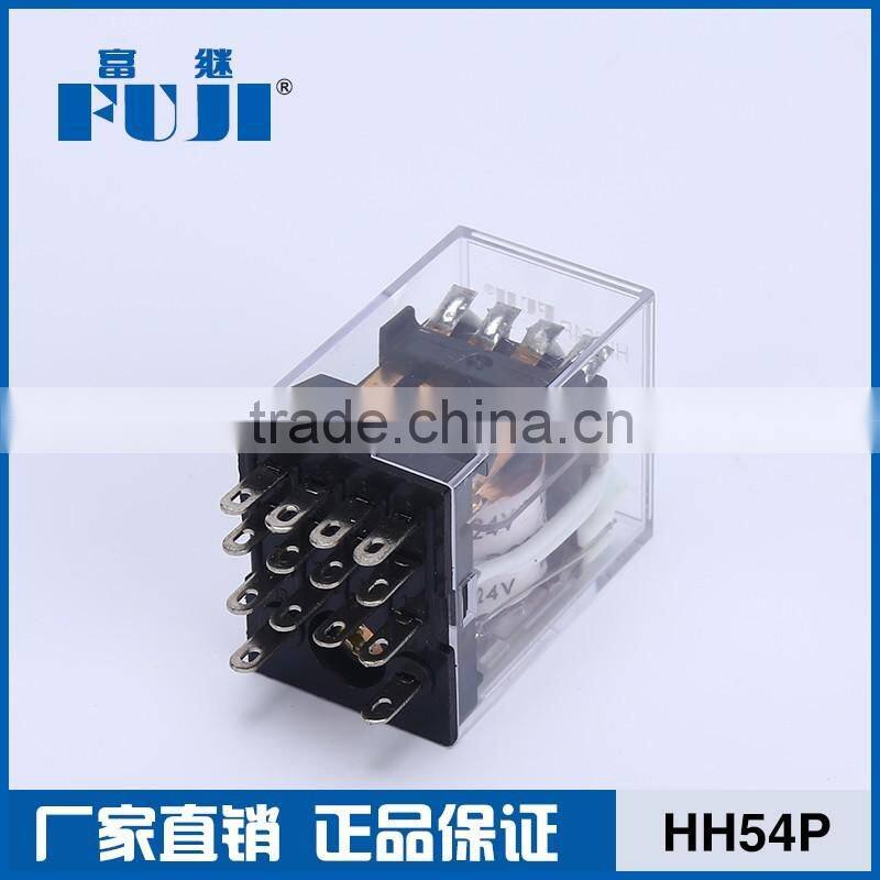 HH52P 8 Pin 24v relay AC Coil High Quality MY2NJ General Purpose Relay 2NO+2NC Led Relay